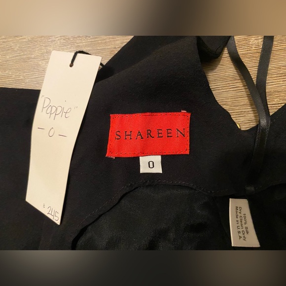 Low cut silk mini Poppi dress from Shareen - Picture 6 of 6